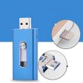 【16GB Blue】 Usb Flash Drive For iPhone 6 6S 7 7S 7P 8 8Plus Lightning USB Memory Stick 64GB Pendrive for iOS External storage. 