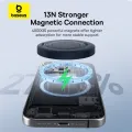 Baseus Simple Mini4 Magnetic Fast Charger with Charging Stand 15W. 