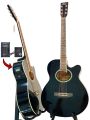 40 inch Semi acoustic guitar with Tuner and equalizer 5 Years Warranty Cutaway Guitar Full Size 40'' Electric Acoustic Box Guitar - Semi acoustic Guitar. 