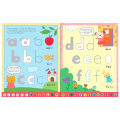 Usborne Original Children Popular Books Get ready for school alphabet sticker book Colouring English Activity Picture Book for Kids. 