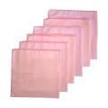 New Born Baby Napkins 18 x 18 Pink Colour Plain Single Layer 6 PCS Pack ( ayara baby products ). 