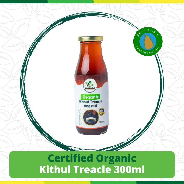 Kitul Triacle Certified Organic Kithul Treacle 300ml by V&S Organics | Daraz.lk