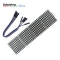 Sutuiying Affordable MAX7219 Dot Matrix Module 32x8 4 in 1 LED Display Modules Drive with 5Pin Wires for Arduino Raspberry Pi. 