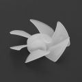 Small Power Mini Plastic Fan Blade 4/6 Leaves For Hairdryer Motor. 