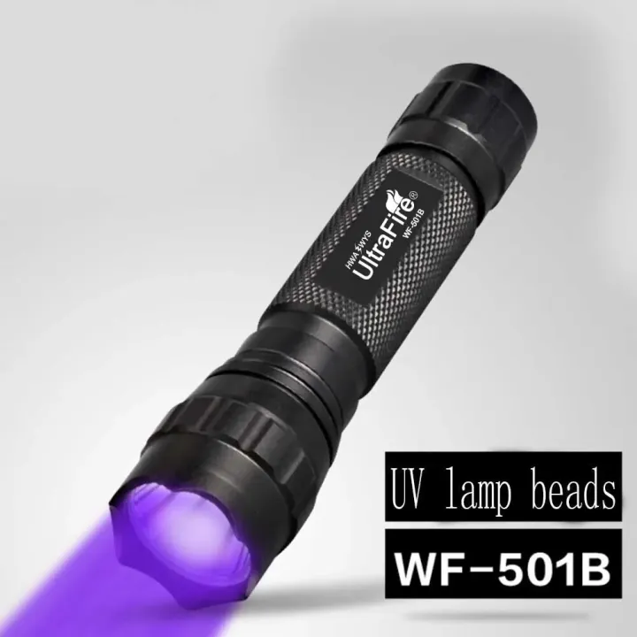 UltraFire%20501B%20UV%20Flashlight%20LViolet%20395nm%20Fluorescent%20Lamp%20Aluminum%20Linterna%20LED%20Lanterna%20Auxiliary%20Digital%20Flash%20Light%20-%20Image%205