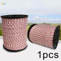Electric Fence Rope Low Resistance Fencing Conductive 500M Polywires for Livestock Dogs. 