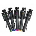 Extendable Wired Selfie Stick Phone Holder Remote Shutter Mono pod For Smartphone. 