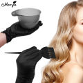 Monja Hair Dye Coloring Kit Hair Dyeing Brush Hair Dyeing Bowl Coloring Comb Earcap Clips Dyeing Cape Hair styling Tool. 
