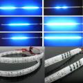 【ZOSR】2PCS 30CM 32 LED Prcatical Neon Strip Light Knight Rider Flash Strobe Scanner Fashion DIY Car Decor. 
