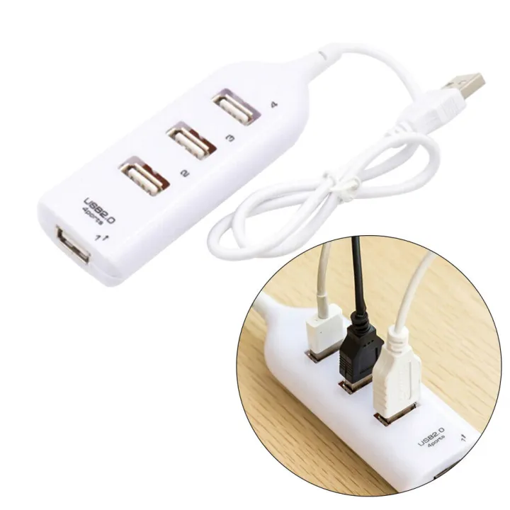 4%20Port%20High%20Speed%20USB%202.0%20HUB%20With%201M%20Charging%20Cable%204%20USB%20Ports%20Charger%20Adapters%20-%20Image%203