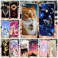 For Xiaomi Max 2 Case Cute Cat Butterfly Painted Cover Clear Silicone Phone Case For Xiaomi Mi Max 2 Max2 Back Cover Soft Fundas. 