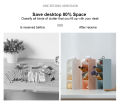 ABS material Multi-functional Simple vertical pen holder can Save up to 80% of the space on the desktop. 