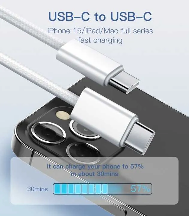 LDNIO%202%20Meter%2065W%20Type-C%20to%20Type-C%20Fast%20Charging%20Data%20Cable%20(LC902C)%20-%20Image%202