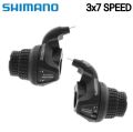 Bicycle Gear Shifters SHIMANO, ACCESS, RnR Brand 3x6, 3x7, 3x8, 3x9 21, 24 Speed Alloy, PVC Cycling Gear Shifters Bicycle Accessories. 