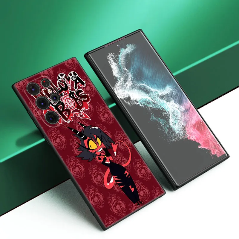 Anime H-Helluva Boss Phone Case For Samsung Galaxy S23 S21 S20 FE S24 S22 Ultra S10E S10 S9 S8 Plus Black Silicone Cover | Daraz.lk Anime H-Helluva Boss Phone Case For Samsung Galaxy S23 S21 S20 FE S24 S22 Ultra S10E S10 S9 S8 Plus Black Silicone Cover | Daraz.lk