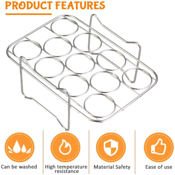 1%20Piece%20Egg%20Steamer%20Rack%20Stainless%20Steel%20Air%20Fryer%20Rack%20Replacement%20Parts%20for%20Foodi%20DZ201/401%20-%20Image%205