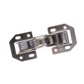 3 Inch 90 Degree Cabinet Hinge Bridge Shaped Spring Frog Hinge No-Drilling Hole Cupboard Door Hinges Furniture Hardware. 