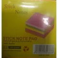 Post it Pads / Sticky Notes - 3" x 3" - 5 Colour Set - 400 Sheets  - 5 Colours. 