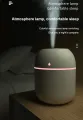 Portable Mini Humidifier, 220ml Small Cool Mist Humidifier, USB Personal Desktop Humidifier for Baby Bedroom Travel Office Home, Auto Shut-Off, 2 Mist Modes, Super Quiet. 