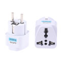 Multifunction Universal AU UK US To EU Electrical Socket Type E/F France Spain Plug Travel Adapter AC Outlet KR Plug Adapter YUYIN. 