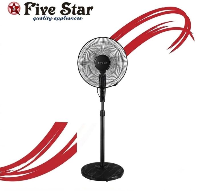 New Five Star Stand Fan 16 Inch 5 Blades