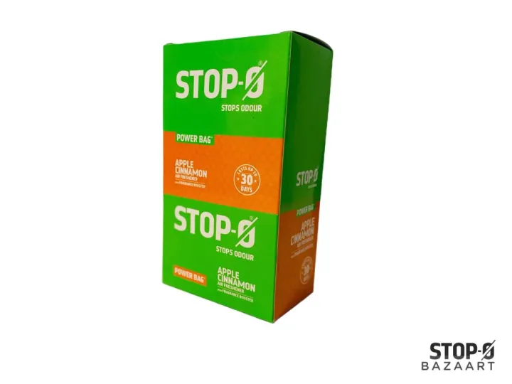 Air Freshener - Stop - O Power Bag - Apple Cinnamon