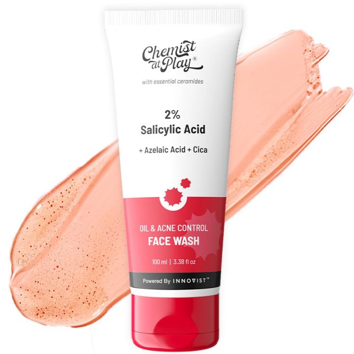 Chemist at Play 2% Salicylic Acid Face Wash For Oily Skin with Niacinamide