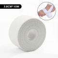 10m Kinesiology Tape White Sports Adhesive Bandage Strain Injury Care Outdoor Gym Kneepad Elastic Basketball Tape Fitness Muscle Protector Tape | JUSTGO OUTDOOR. 