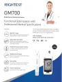 Bionime GM700 Glucometer (Lifetime Warranty). 