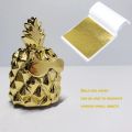 10 Pcs Gold Leaf Sheets DIY Nail Gold Leaf Sheets Painting Gold Leaf Paper Resin Decoration Gold-plated Furniture Gold F. 