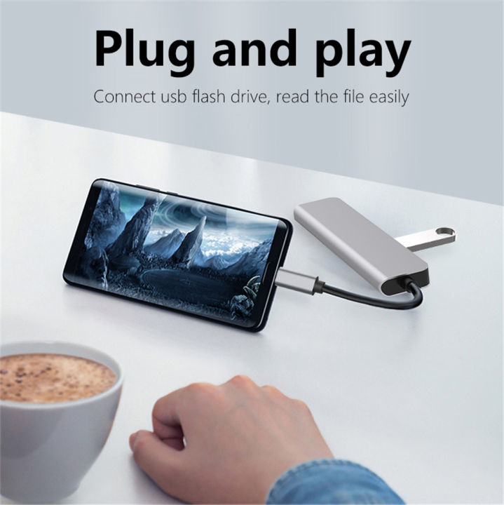MZX%207in1%20Dock%20Station%204K%2030Hz%2060Hz%20HDMI-Compatible%20USB%20Hub%20Multi-hub%20Type%20C%20Tipo%20Adapter%20Splitter%203%200%20Docking%20Laptop%20Accessories%20-%20Image%206
