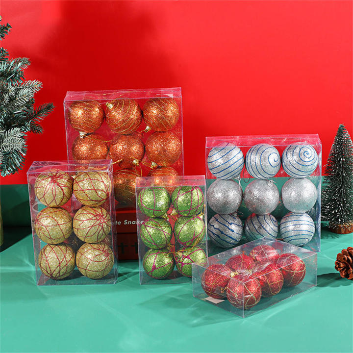 Festive Balls Holiday Decorations Christmas Tree Decorations Home Party Supplies Hanging Ornaments