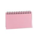 Portable Tearable Notebook Horizontal Line Coil Note Book Simple Notepad Journal Diary Planner Memo Pads Pocket Index Card. 