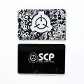 SCP ID keycard ,scp secret foundation cards,Special Logo Cosplay Access Grade Card GU-2552. 