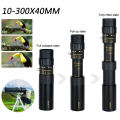 【Miss Lan】 UK 4K 10-300X40mm Super Telephoto Lens Zoom Monocular Telescope Night Waterproof. 