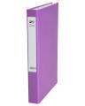 Panther 2 Ring Slim Laminated Files 16mm - Purple. 