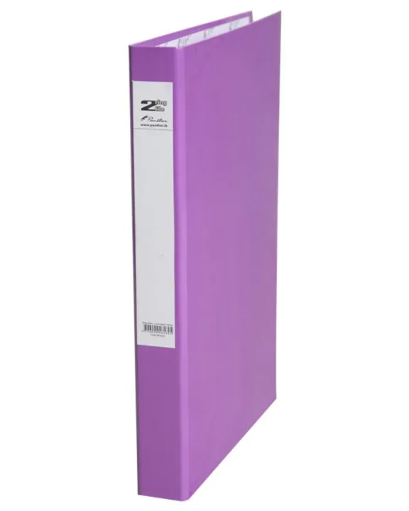 Panther 2 Ring Slim Laminated Files 16mm - Purple