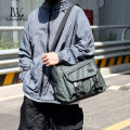 LouisWill Men Shoulder Bags Unisex Fashion Cross Body Bag Multiple Pocket Design Large Capacity Waterproof Lightweight Casual Sport Street Bag for Travel Outdoor. 