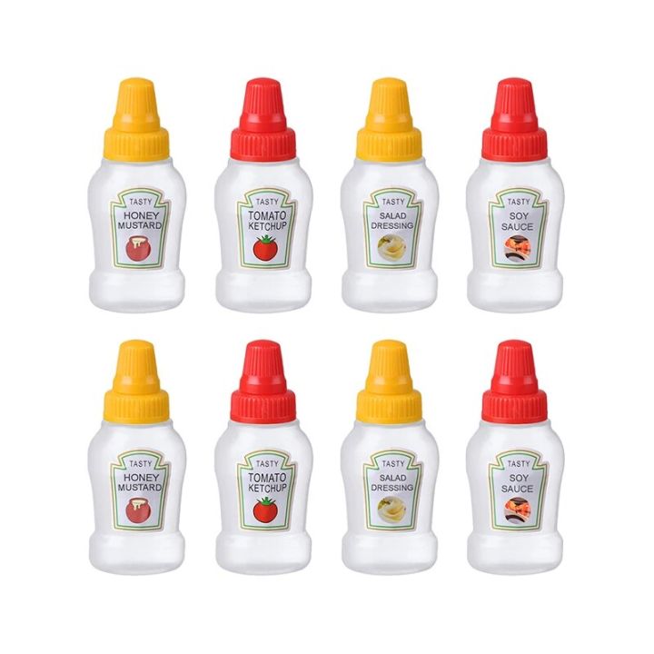 4/8pcs%20Mini%20Sauce%20Bottle%20Refillable%20Ketchup%20Honey%20Tomato%20Salad%20Containers%20Bottles%20Portable%20Sauce%20Jars%20Storage%20Dressing%20Dispenser%20-%20Image%207