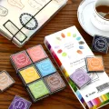 20 PCS Set 4x4cm Finger Color Ink Pad School. 