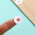 School Suppiles 250pcs Reinforcement Ring Loose Leaf Self Adhesive Student Binding Paper Sticker Hole Punch Protector Round Stickers Hole Reinforcement Labels. 