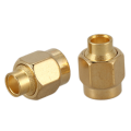 60x SMA Male Plug Solder Coax Connector for Semi-Rigid RG402 0.141 Inch Cable Gold. 