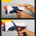 Blast Soft Bullet Toy Gun - High Speed Manual Soft Bullet Gun with Smooth Reload with 5 Foam Bullets Super Gun Toy for Kids Boys by ZinZen. 
