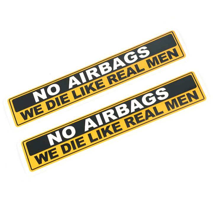 1%20Pcs%20Decal%20Safety%20Warning%20Rules%20Decal%20PVC%20Car%20Stickers%20Auto%20NO%20AIRBAGS%20WE%20DIE%20LIKE%20REAL%20MEN%20for%20Car%20Audi%20Honda%20Toyota%20KIA%20-%20Image%203