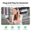 UGREEN 90 Degree Gaming Type C 3.5 Jack Earphone USB C to 3.5mm AUX Headphones Adapter Audio cable For Huawei P40 Mate 30,mate 20, P30, P30 Pro, Nove 7 Pro. 