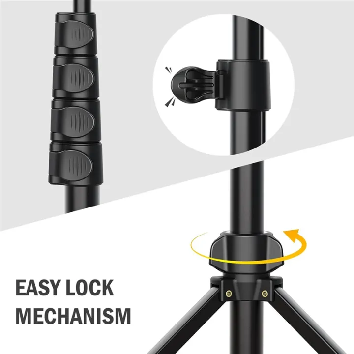 64%20Inch%20Tripod%20for%20Cell%20Phone%20Camera,%20Phone%20Tripod%20with%20Remote%20and%20Phone%20Holder,%20Portable%20Tripod%20for%20Video%20Recording%20Easy%20Install%20Easy%20to%20Use%20-%20Image%203