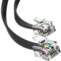 Telephone Cord for RJ11 to RJ11 Cable Phone Cord for Landline. 