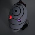 2025 Tobi Glowing Naruto Mask Role Play Cosplay Sharingan Face Cover Uchiha Obito Japanese Anime White Mask Halloween. 