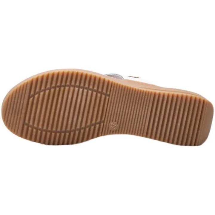 2024 New Flip-Flops Cow Split Leather Fashion Summer Outdoor Sandals Slippers