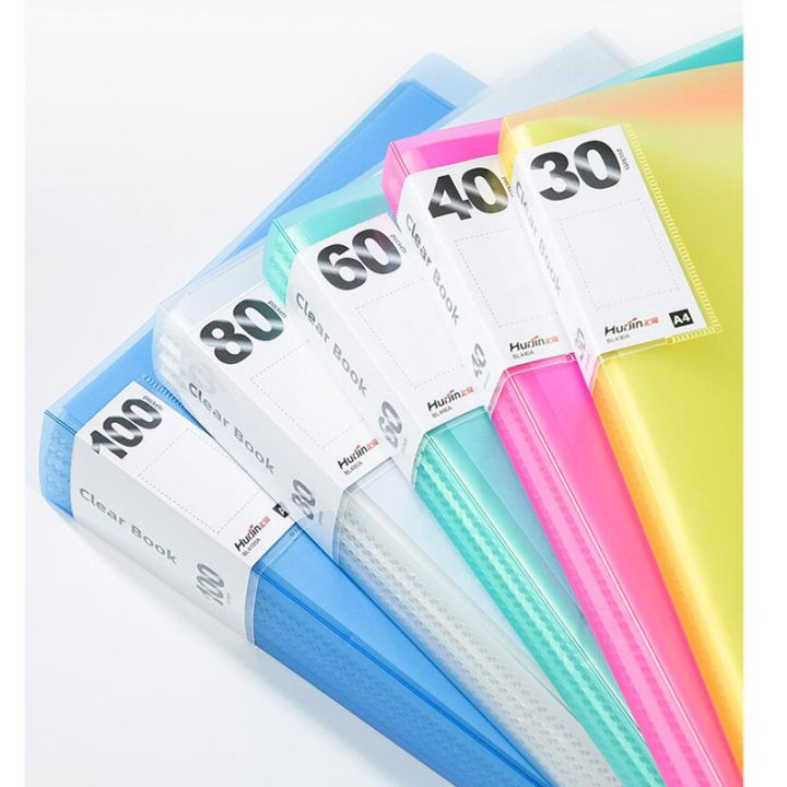 A4%2040/80/100%20Pages%20Plastic%20Budget%20Binder%20File%20Folders%20Documents%20Booklet%20Leaflet%20Student%20Desk%20Supplies%20Organizer%20-%20Image%202